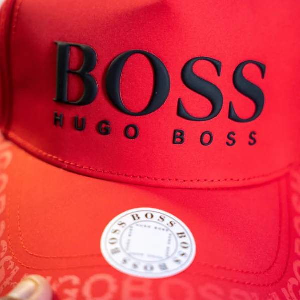 Gorra Hugo Boss Roja – Estilo Impecable y Elegante - Image 2