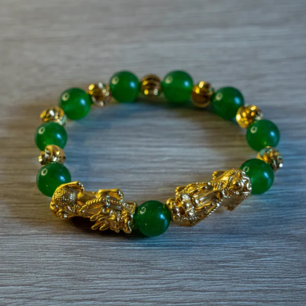 Pulsera de Oro Golfi con Dragón – Elegancia y Fuerza Espiritual - Image 4