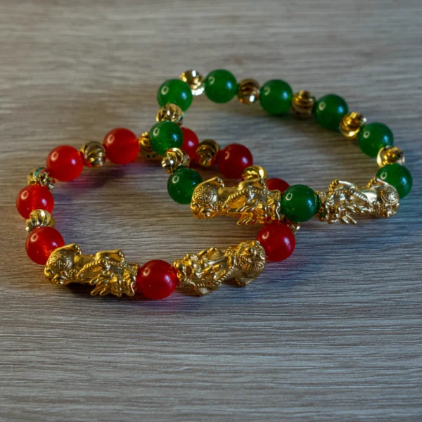 Pulsera de Oro Golfi con Dragón – Elegancia y Fuerza Espiritual